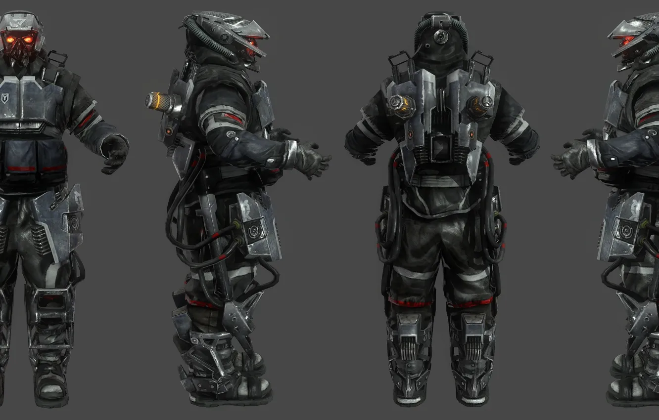 Photo wallpaper killzone, soldier, helghast