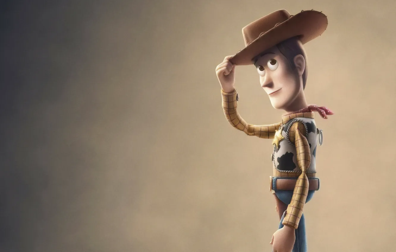 Photo wallpaper cartoon, cartoon, cowboy, animation, Toy Story, Woody, Toy Story 4, Toystory
