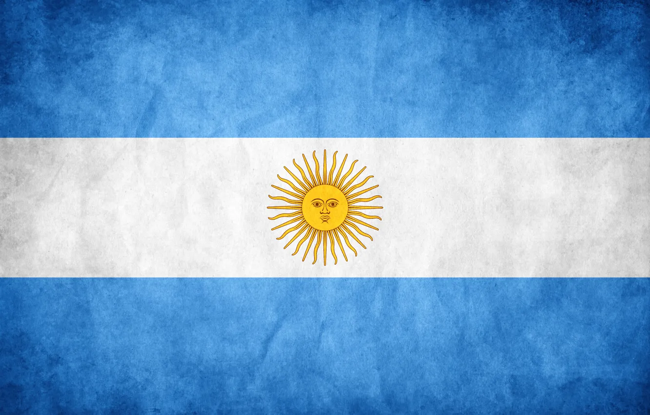 Photo wallpaper color, the sun, flag, Argentina, flag, argentina