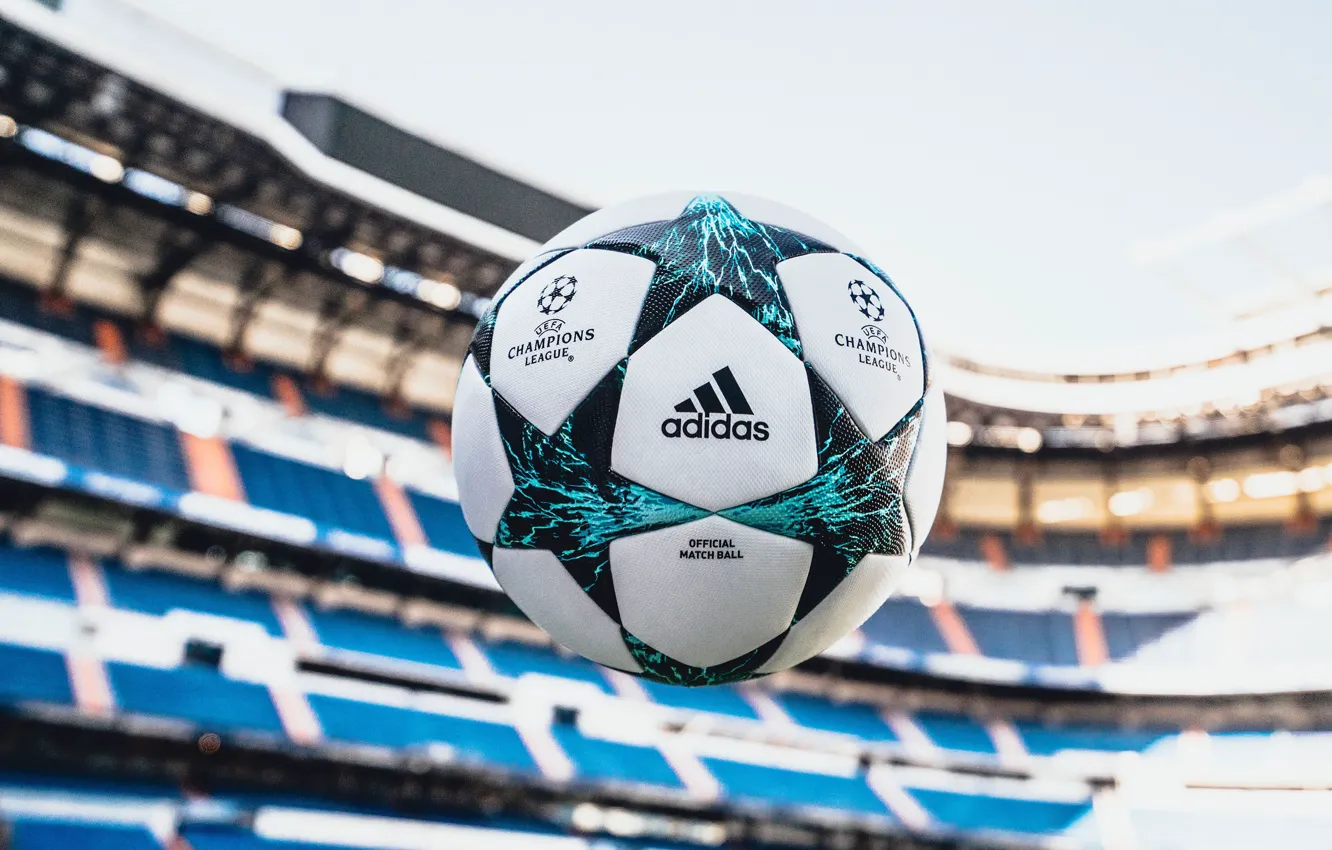 Photo wallpaper the ball, Adidas, Champions League, Champions League, UEFA, UEFA Champions League, Champions League 2017 18, …