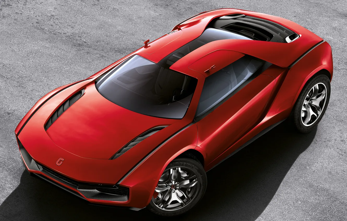 Photo wallpaper auto, Giugiaro, parcour