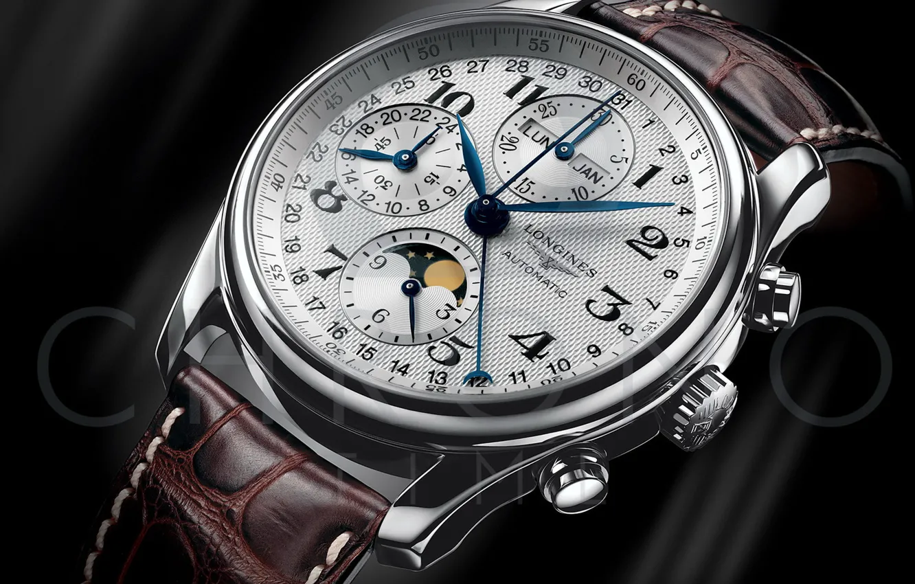 Photo wallpaper watch, dial, manual