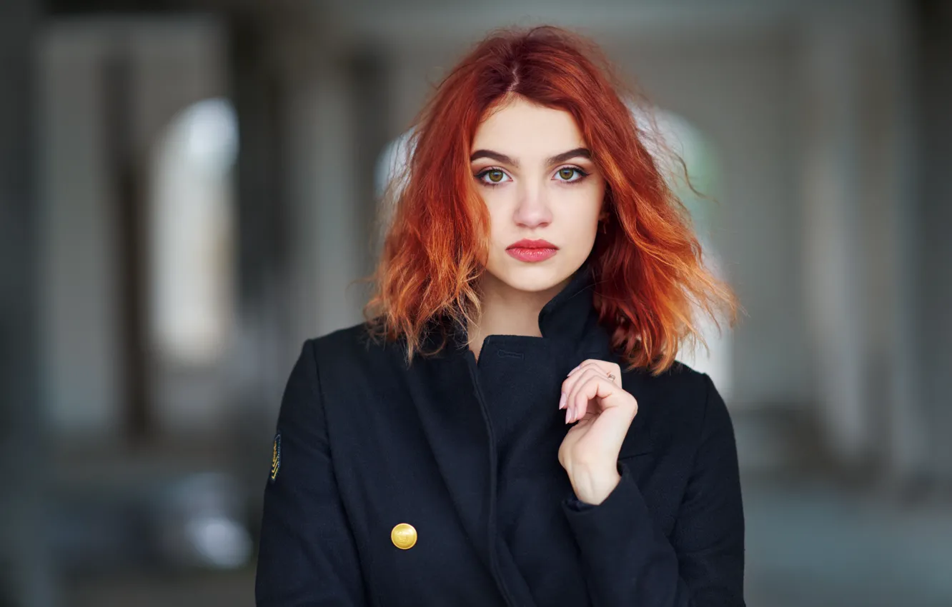 Photo wallpaper girl, style, portrait