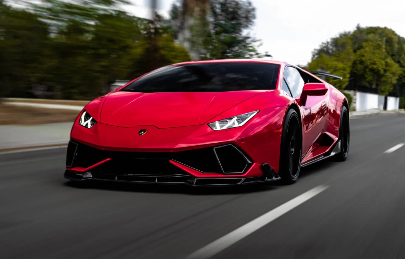 Photo wallpaper Vorsteiner, Lamborghini Huracan, World Edition Program