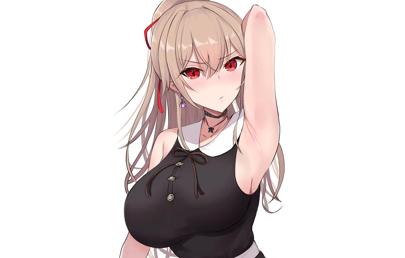 Photo wallpaper kawaii, girl, hot, boobs, anime, breasts, babe, cute