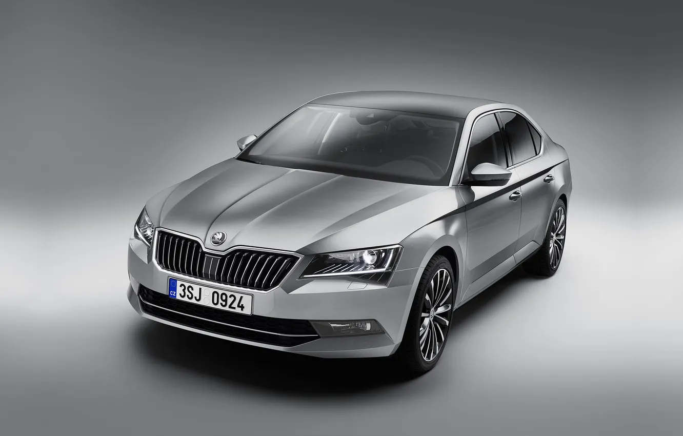 Photo wallpaper Skoda, Skoda, 2016, Superb, superb