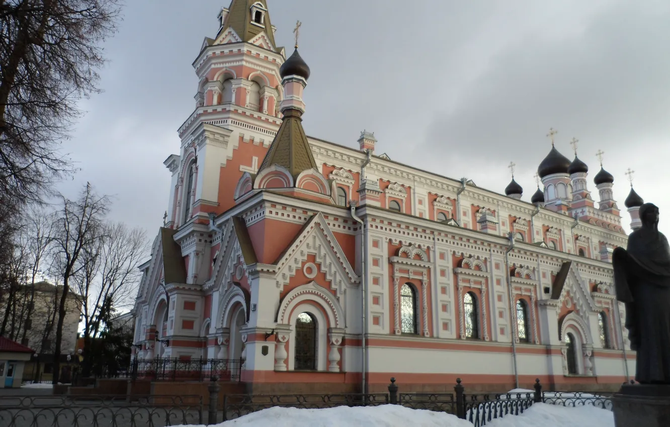 Photo wallpaper Church, Belarus, Grodno
