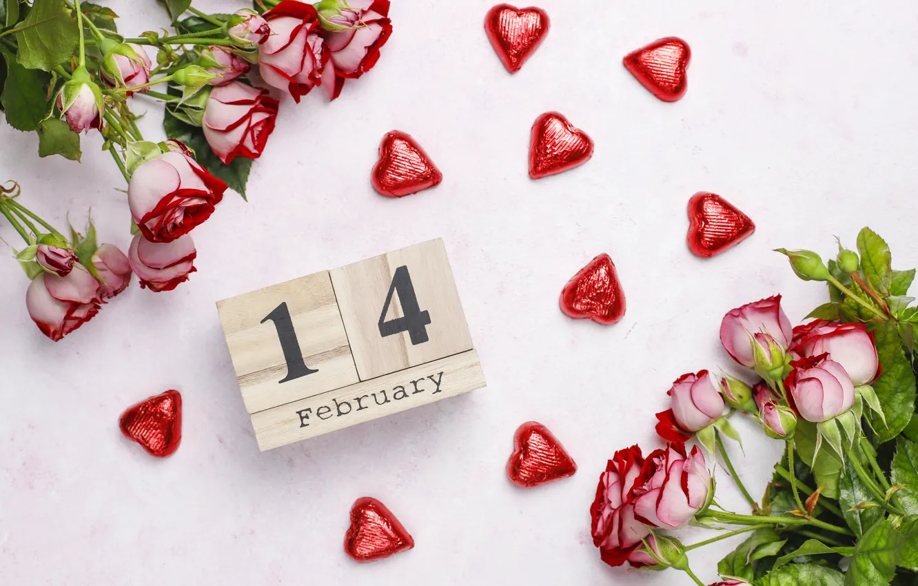 Photo wallpaper love, holiday, heart, hearts, Valentine's day, Valentine's Day