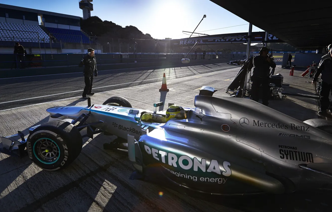 Photo wallpaper Mercedes, 2013