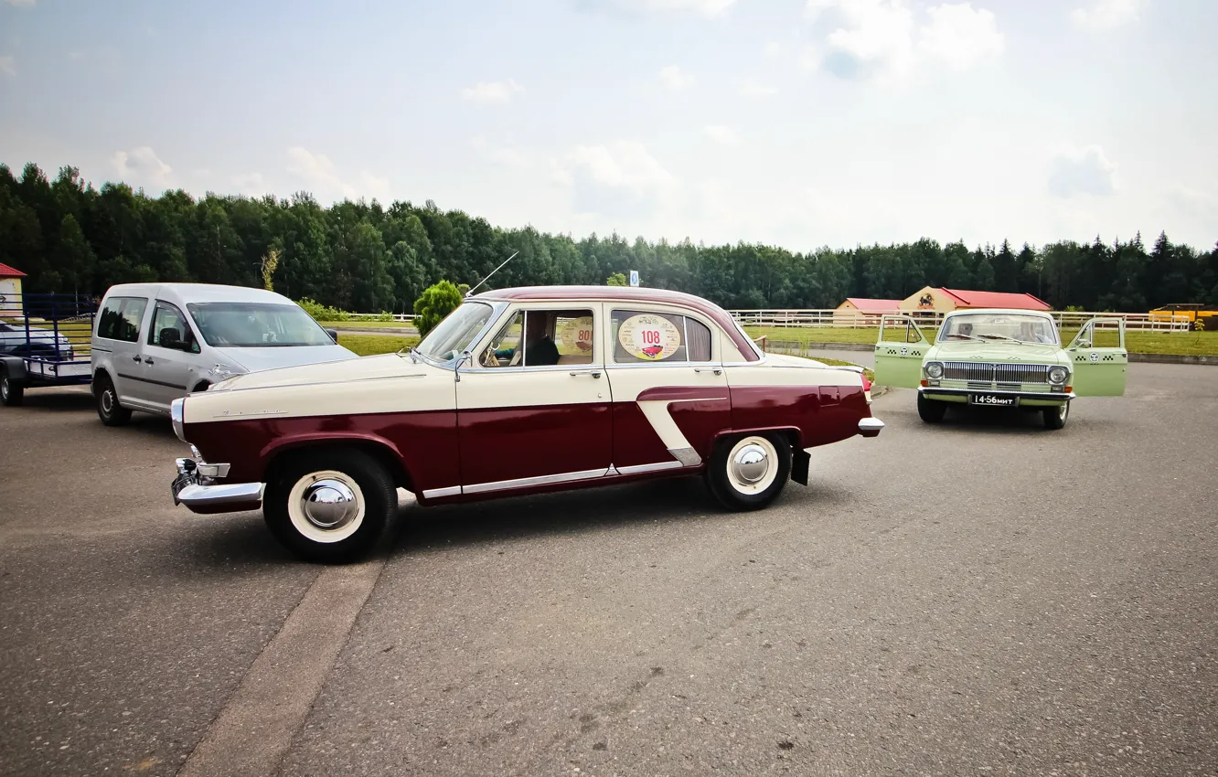 Photo wallpaper USSR, GAZ, Volga