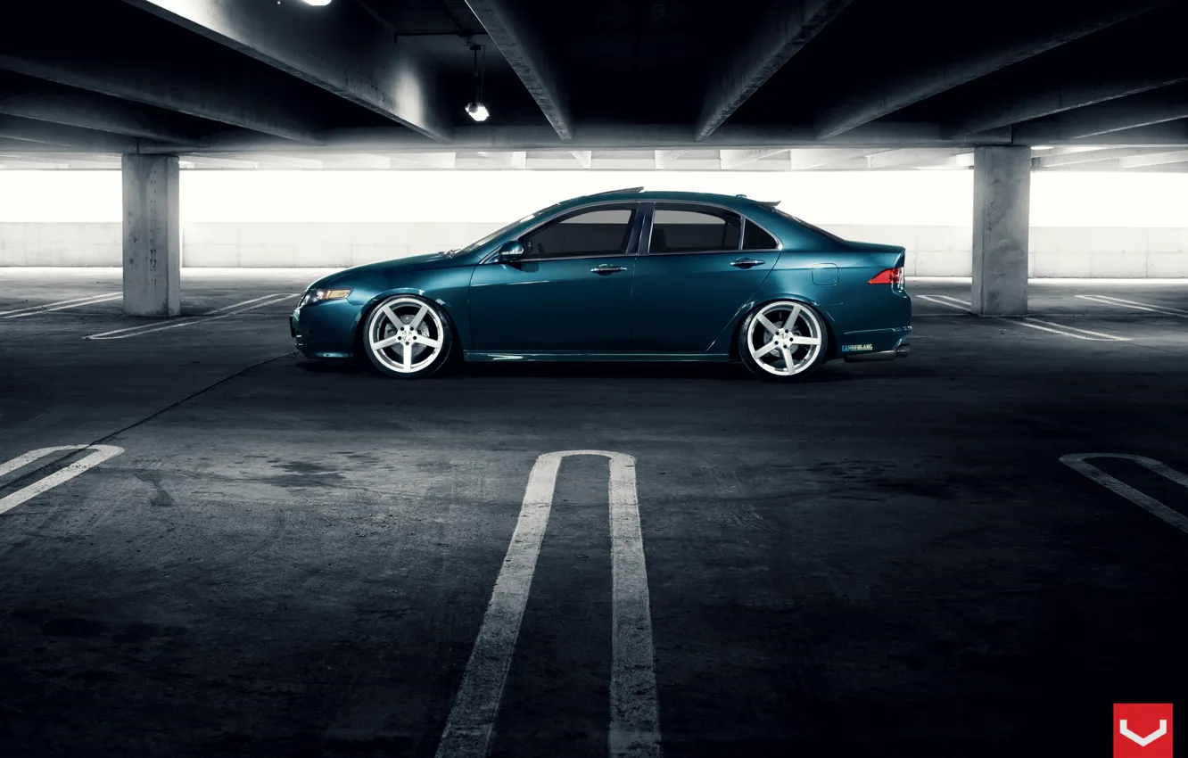 Photo wallpaper Auto, Machine, Auto, side, Acura, Vossen, Wheels