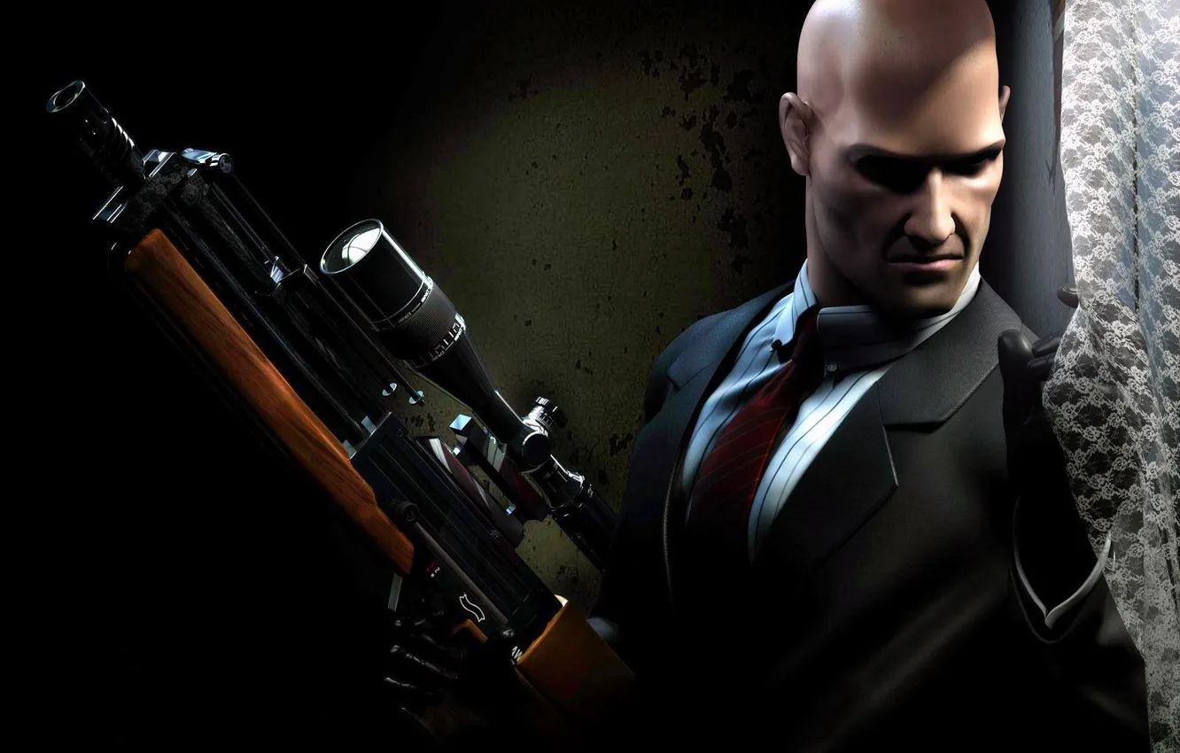 Photo wallpaper weapons, ambush, Hitman