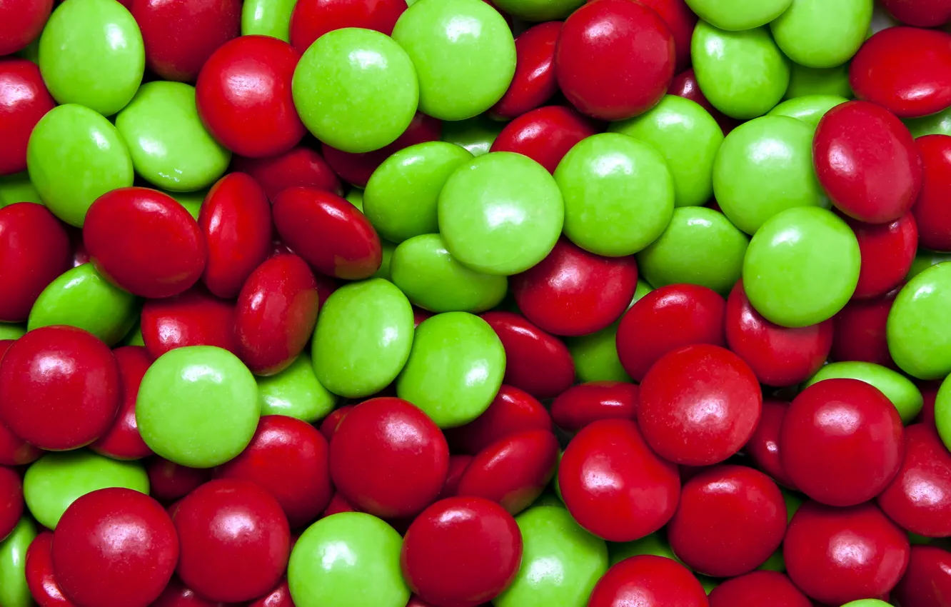 Photo wallpaper macro, background, candy