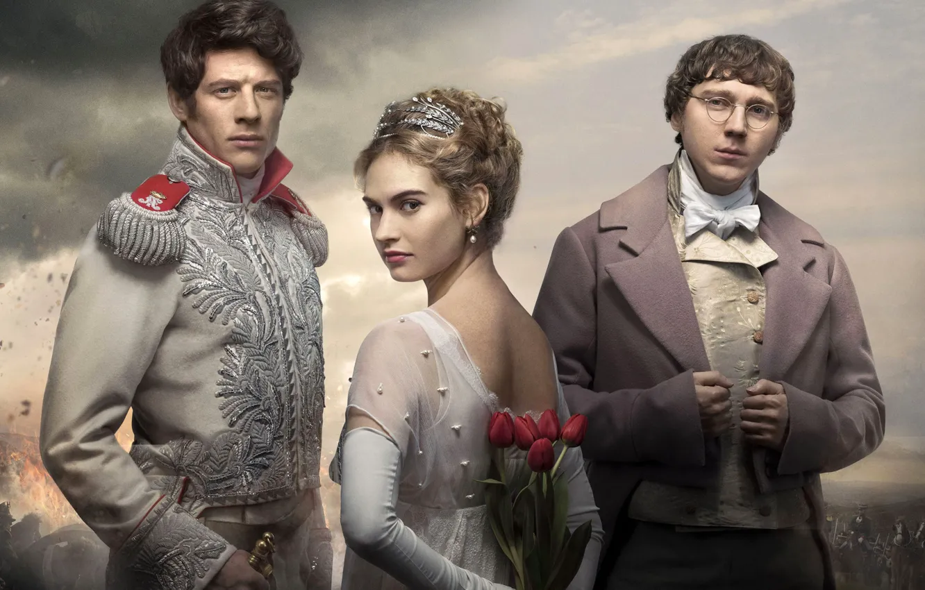 Photo wallpaper UK, the series, actors, characters, War and peace