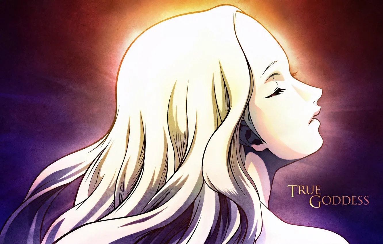 Photo wallpaper girl, Claymore, anime, Teresa, true goddess