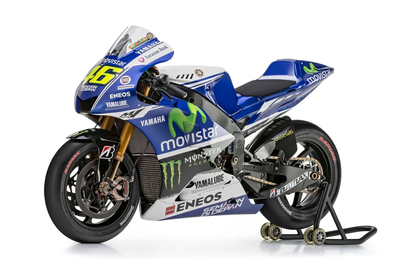 Photo wallpaper yamaha, motogp, 2014, valentino rossi