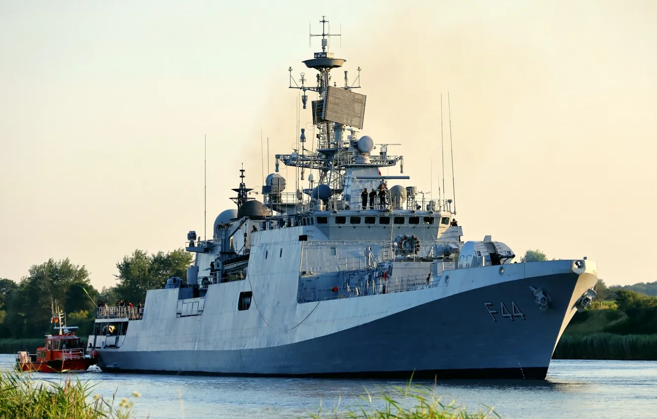 Photo wallpaper frigate, The Indian Navy, THE Tabar
