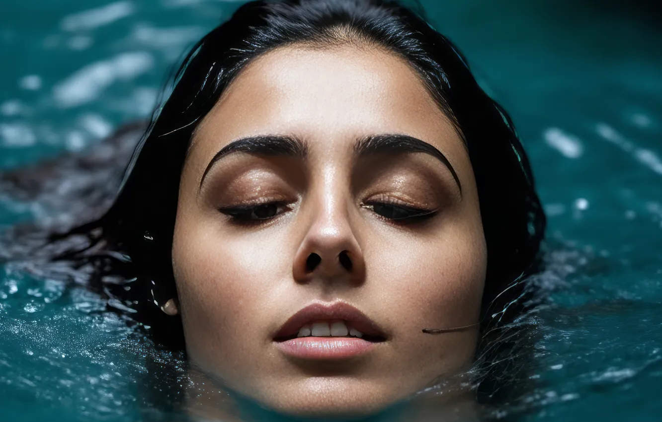 Photo wallpaper girl, sexy, hot girl, eyes, smile, beautiful, figure, model