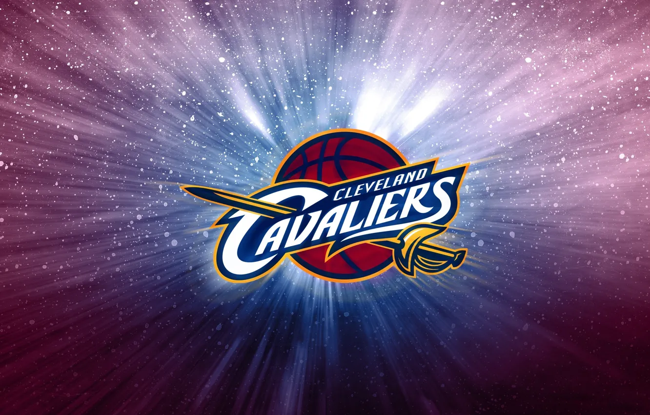 Photo wallpaper Basketball, Background, Logo, NBA, Cleveland, The Cavaliers, Cleveland Cavalier