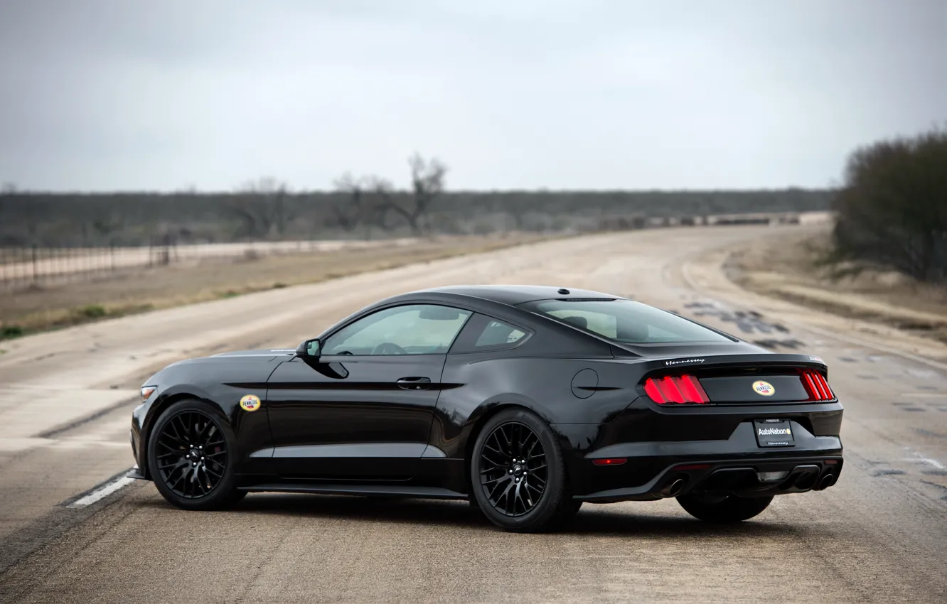 Photo wallpaper Mustang, Ford, Mustang, Ford, Hennessey, Supercharged, HPE700, 2015