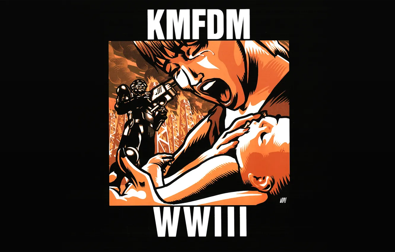 Photo wallpaper music, album, metal, rock, industrial, KMFDM, WWIII, electro-industrial
