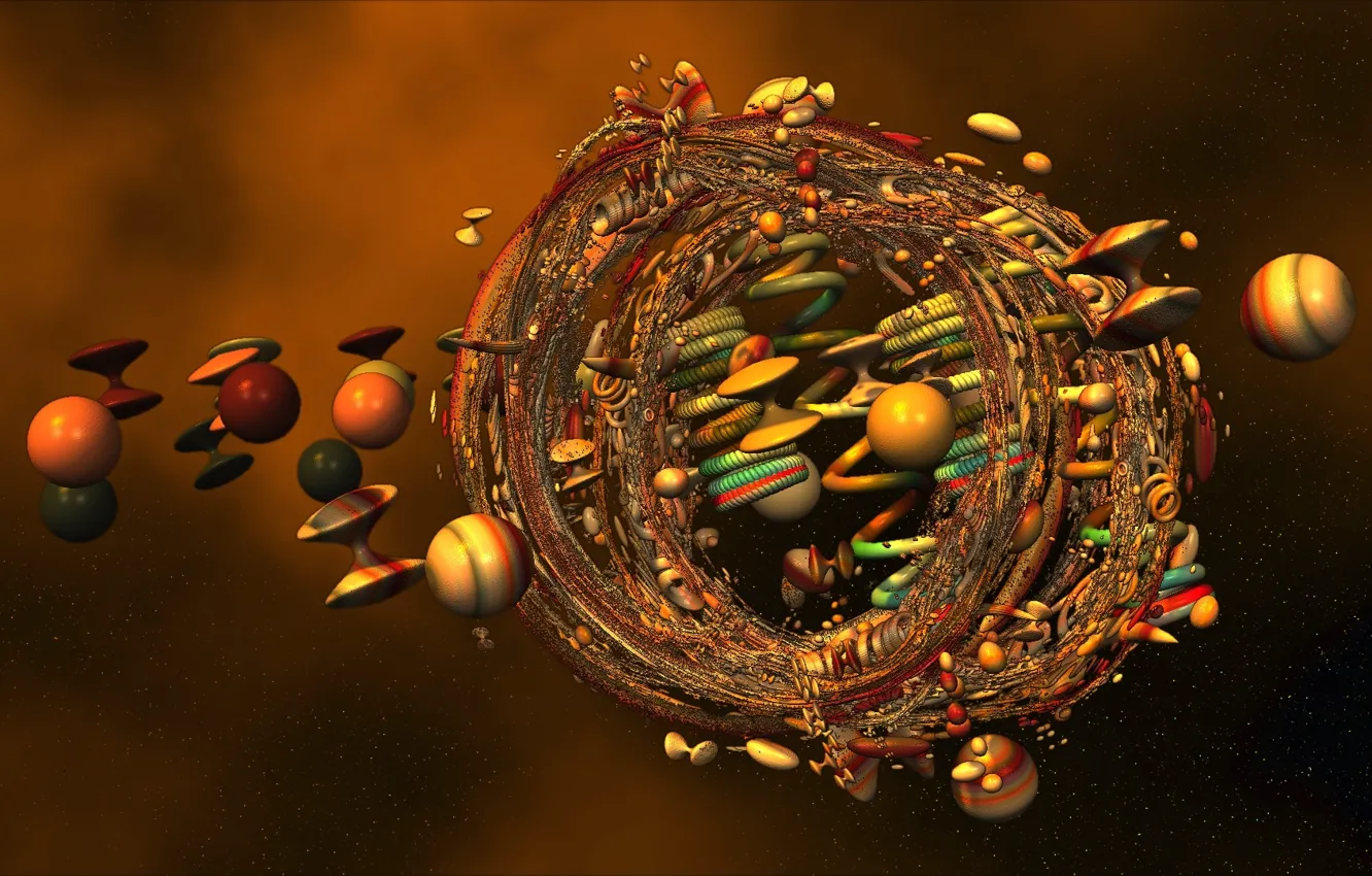 Photo wallpaper abstraction, color, form