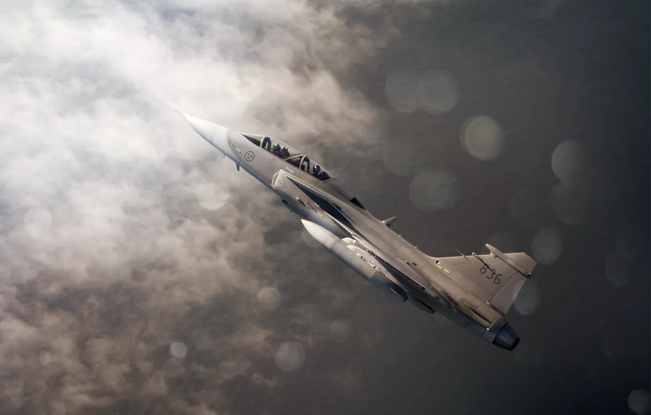 Photo wallpaper multi-role fighter, Swedish, You CAN, Age 3