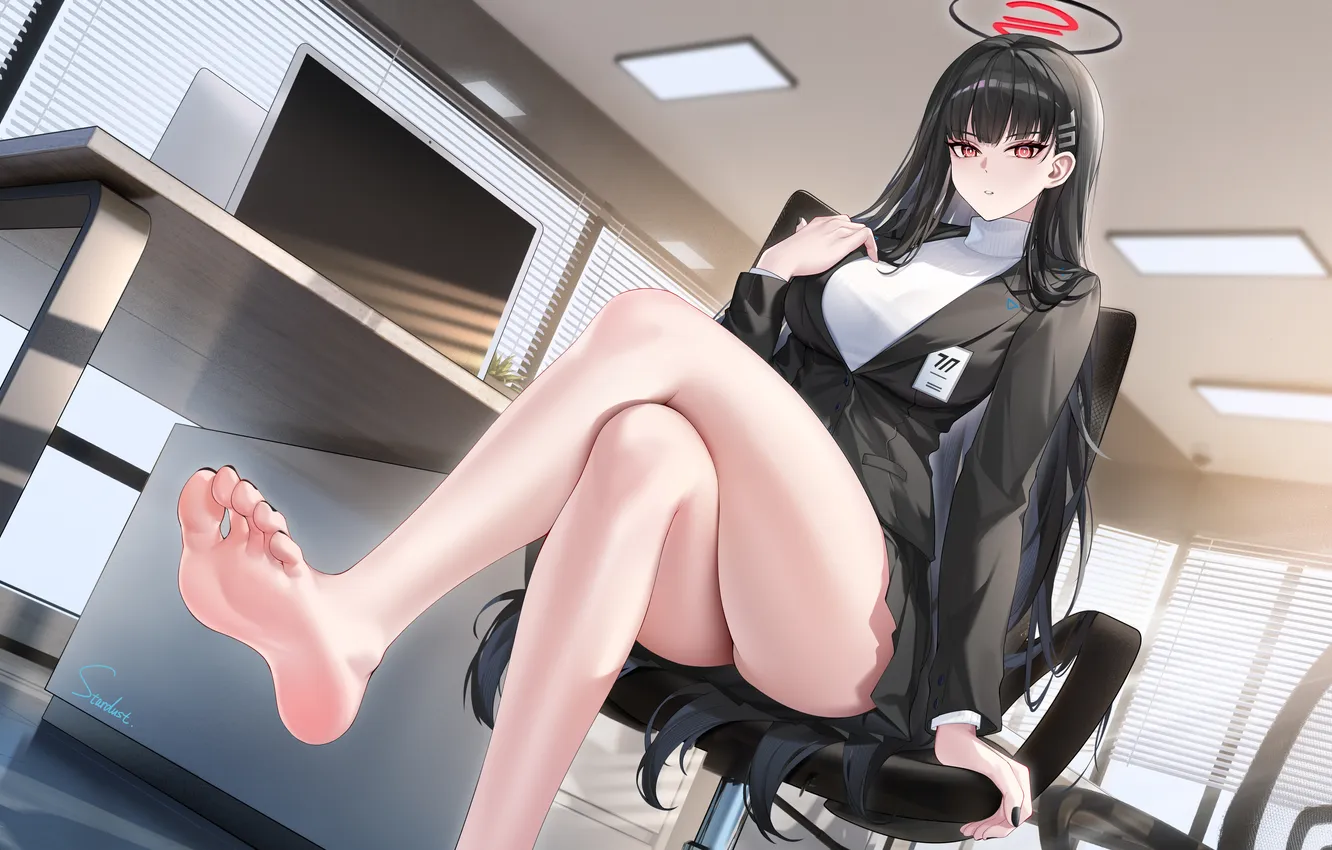 Photo wallpaper sexy girl, Rio, Blue Archive