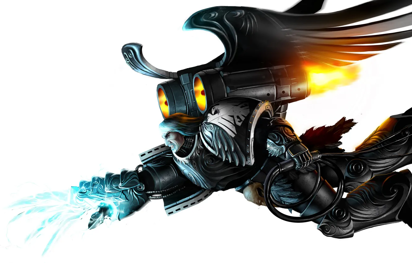 Photo wallpaper Warhammer 40000, warhammer 40k, Chooser of the Slain, The Shadowed Lord, The Liberator, The Raven-Lord, …