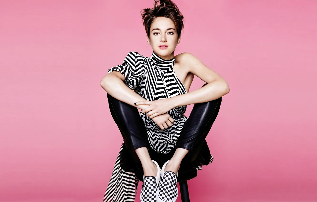 Photo wallpaper background, journal, photoshoot, Shailene Woodley, Marie Claire