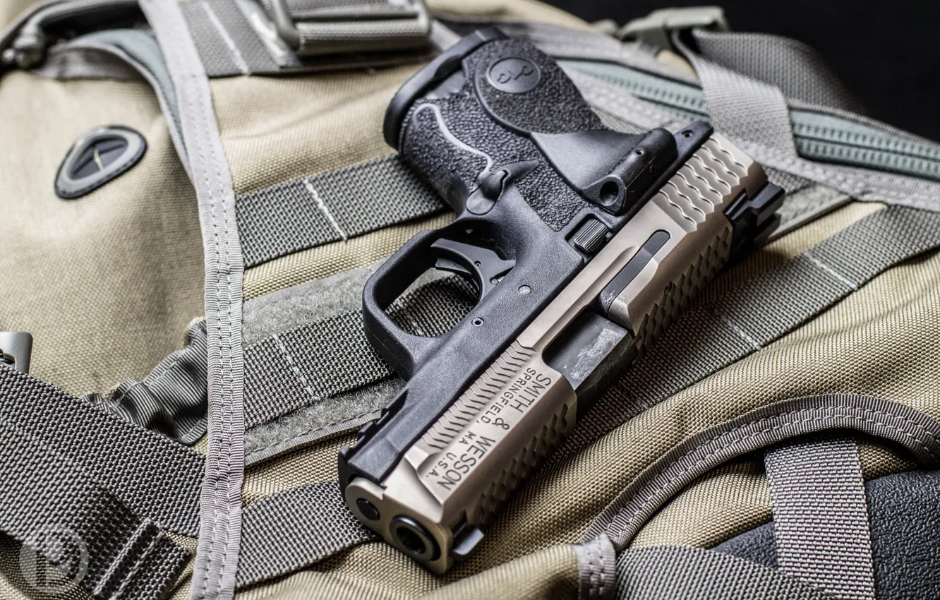 Photo wallpaper gun, 9mm, Smith &amp; Wesson, M&amp;P9C, Smith &amp; Wesson M&amp;P9C