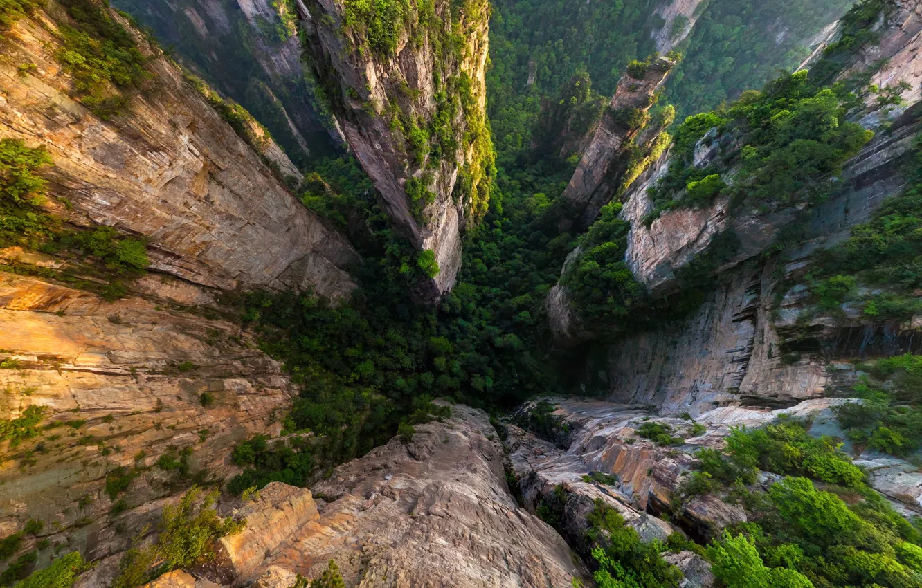 Photo wallpaper Mountains, Avatar, Avatar, Mountains, Zhangjiajie National Forest Park, Zhangjiajie National Forest Park
