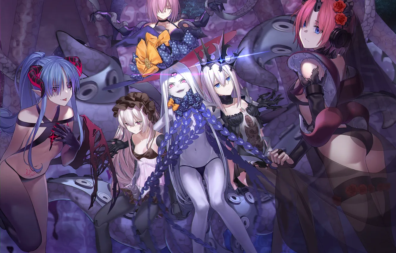 Photo wallpaper Girls, Characters, Fate / Grand Order, The destiny of a great campaign