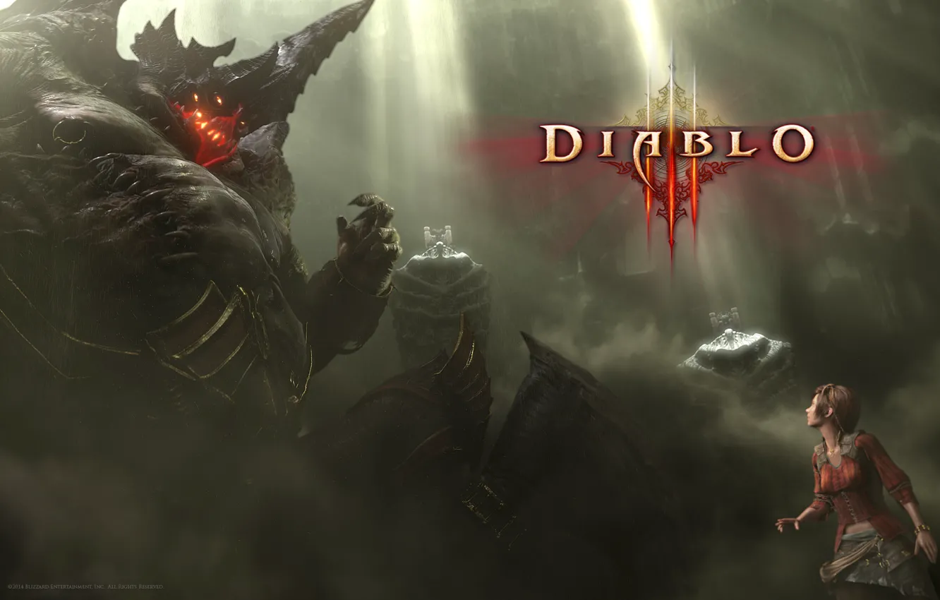 Photo wallpaper game, Blizzard, Diablo 3, diablo