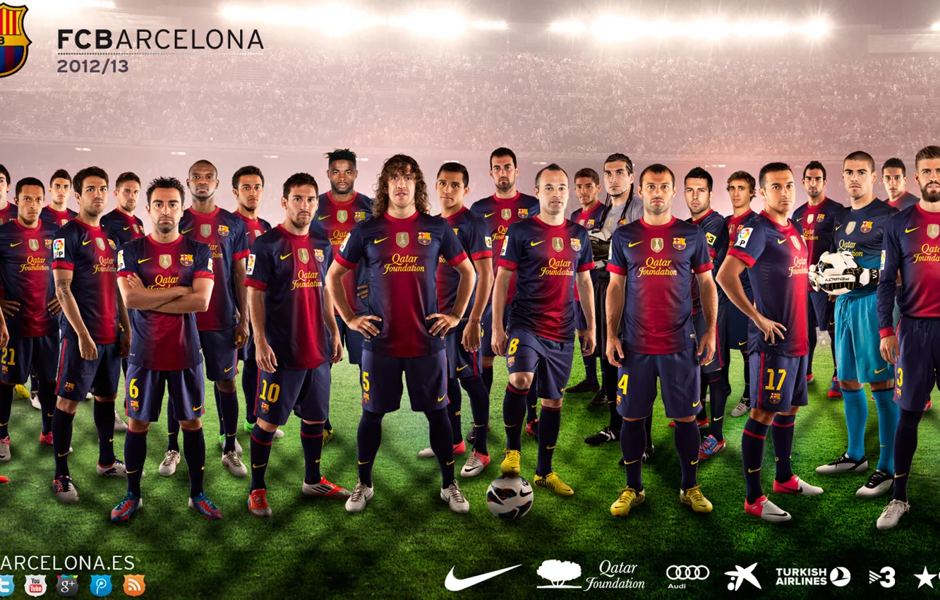 Photo wallpaper Messi, FC Barcelona, Barca