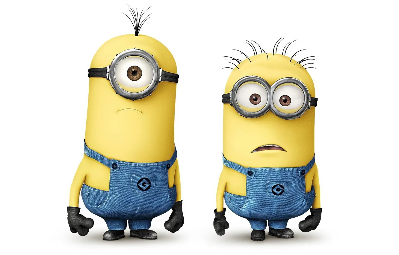 Photo wallpaper costume, Minions, Despicable Me 2, minion, Despicable Me 2