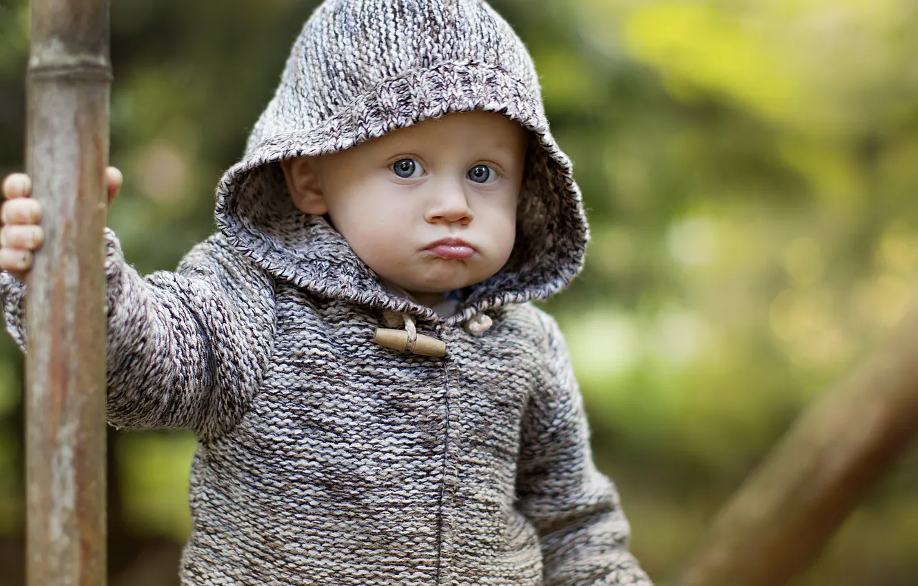 Photo wallpaper mood, portrait, boy