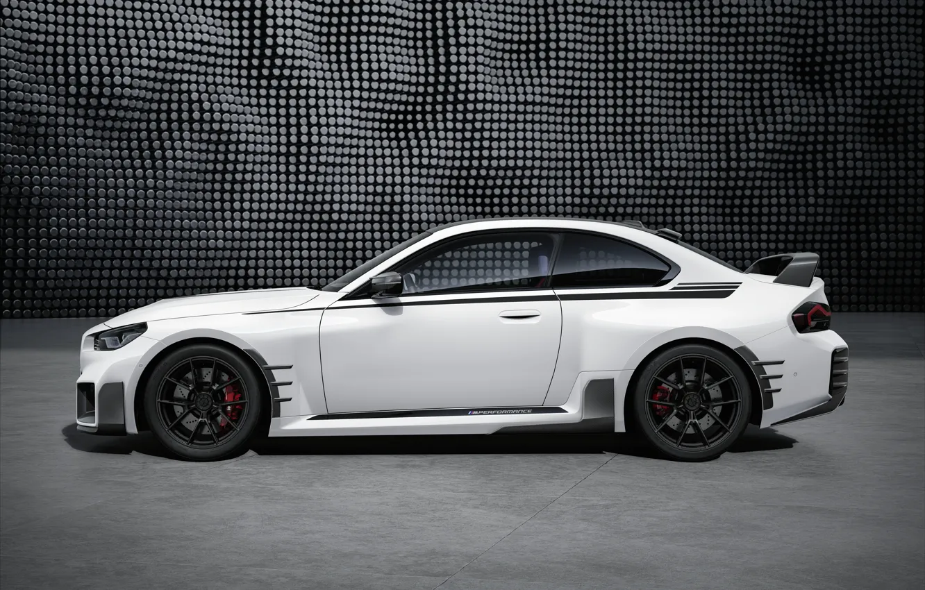 Photo wallpaper BMW, white, M2, G87, 🤢, BMW M2 M Performance Parts