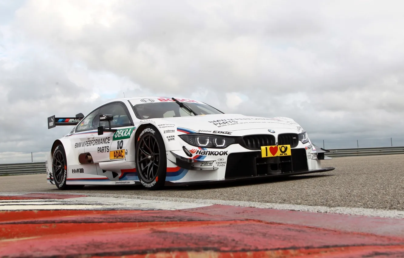 Photo wallpaper BMW, race, Motorsport, BMW M4 DTM 2014