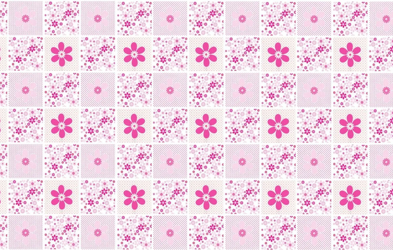 Photo wallpaper flowers, background, texture, art, pink, box