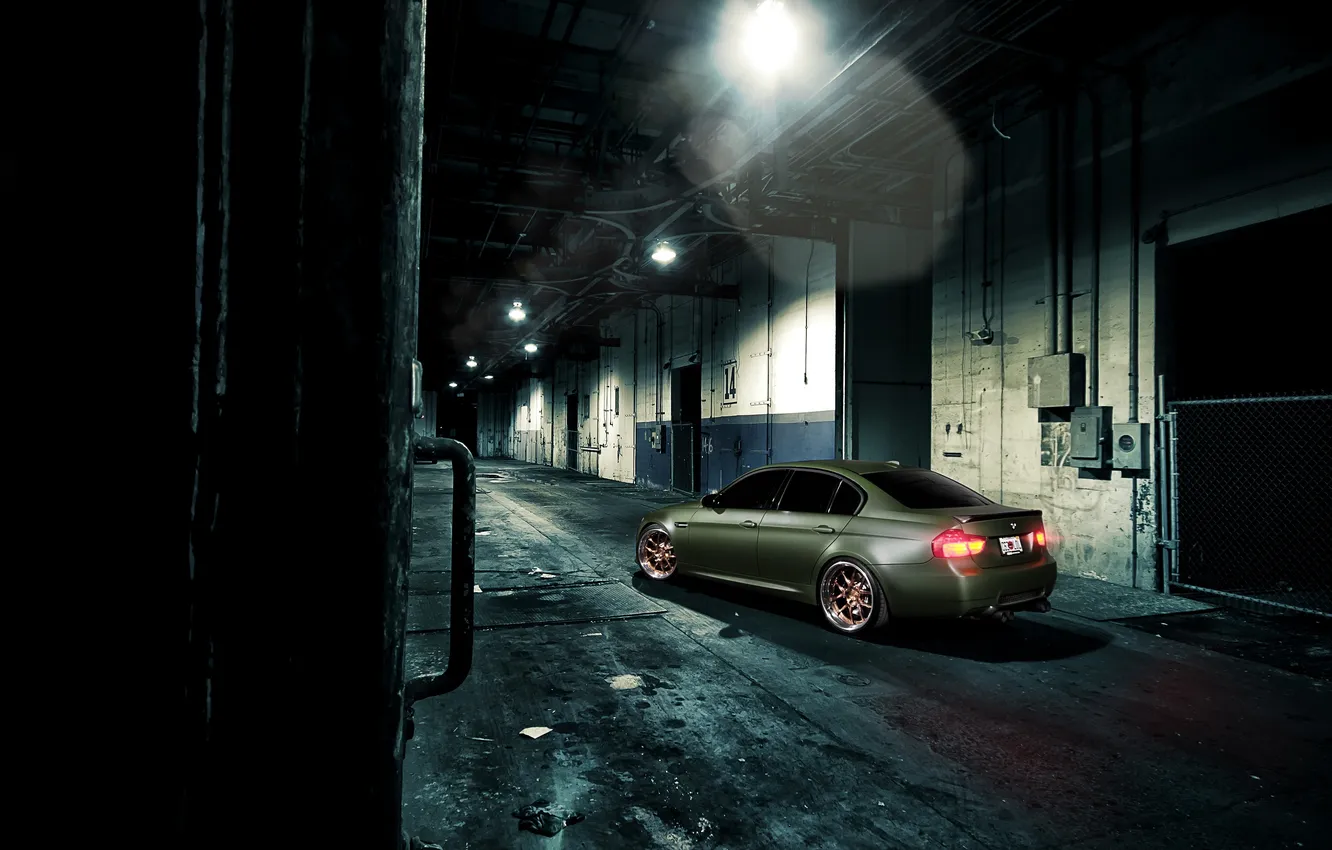 Photo wallpaper auto, green, green, BMW, car, cars, auto, photography