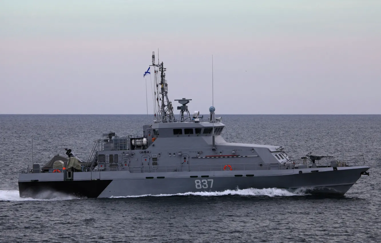 Photo wallpaper Navy, The black sea, The Black Sea Fleet, PRDC, anti-sabotage boat, &ampquot;Rook&ampquot;