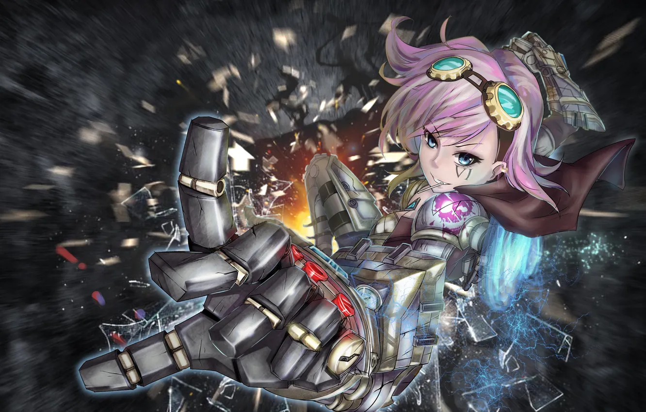 Photo wallpaper look, girl, the game, art, League of Legends