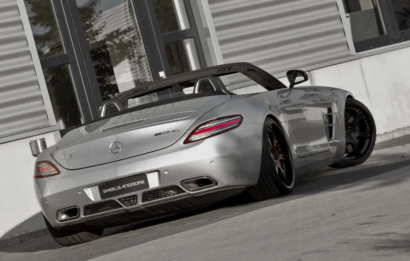 Photo wallpaper AMG, SLS, MERCEDES, FAB, BENZ