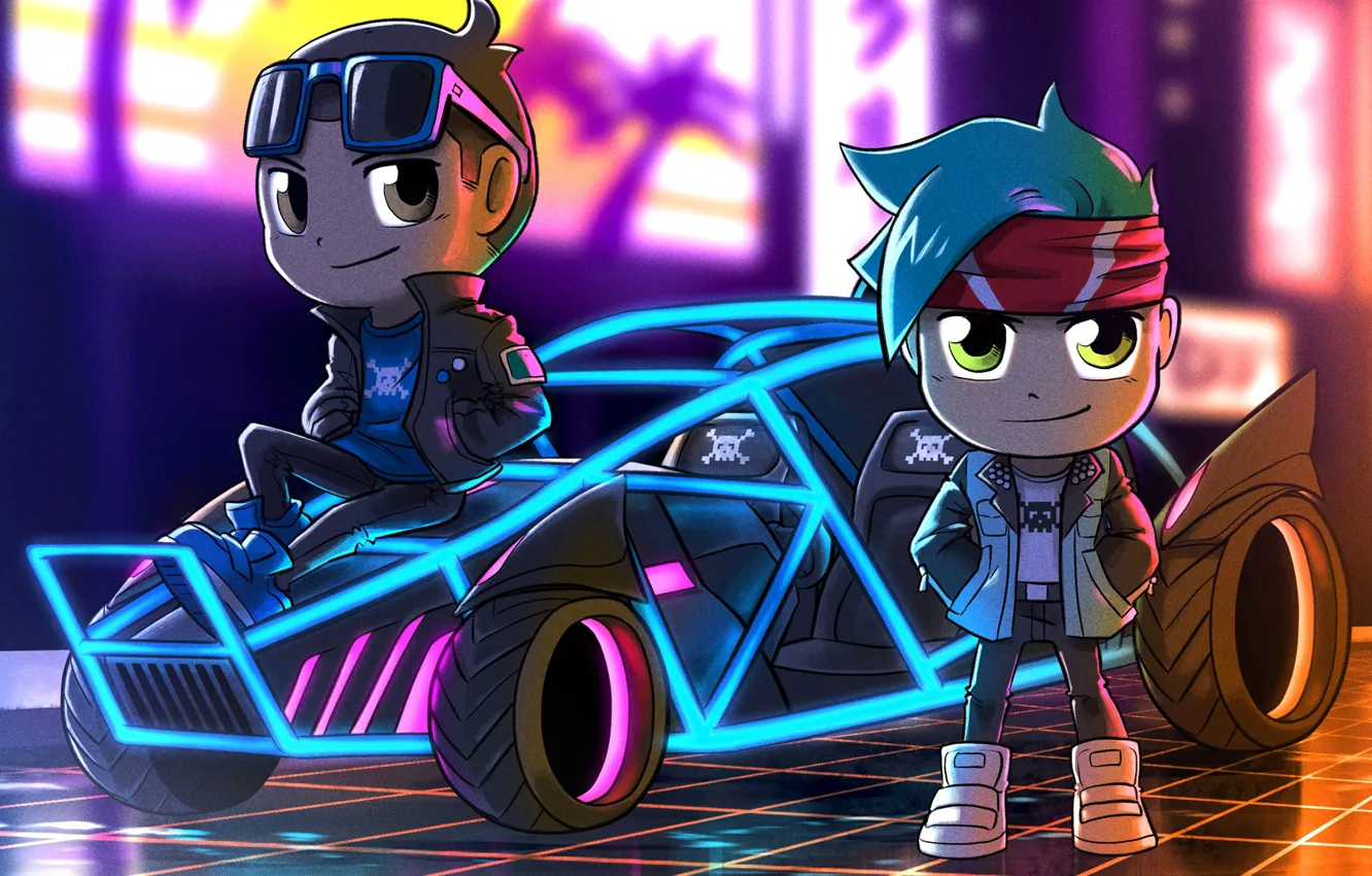 Photo wallpaper Music, Cover, Monstercat, Pixel Terror, Millennia