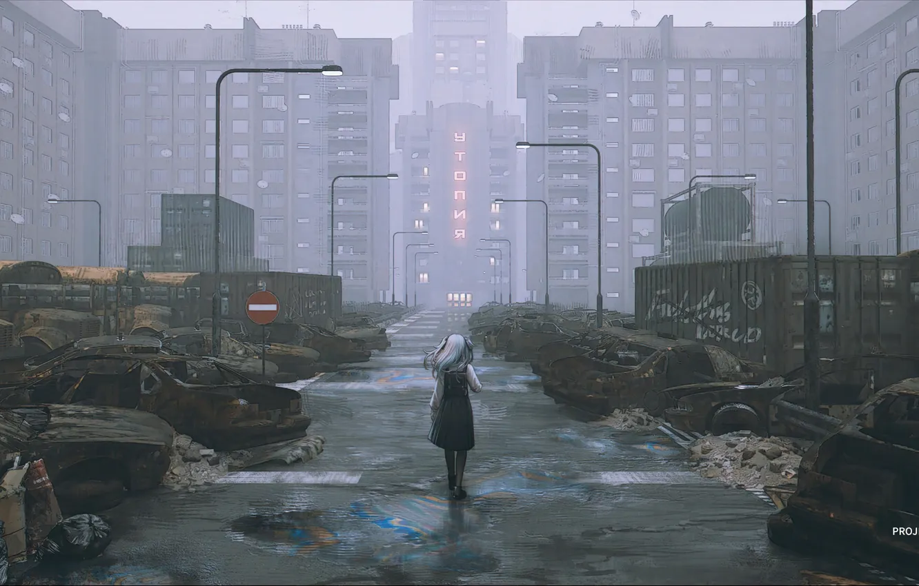 Photo wallpaper Anime Artist, Anime Art, Yurichtofen