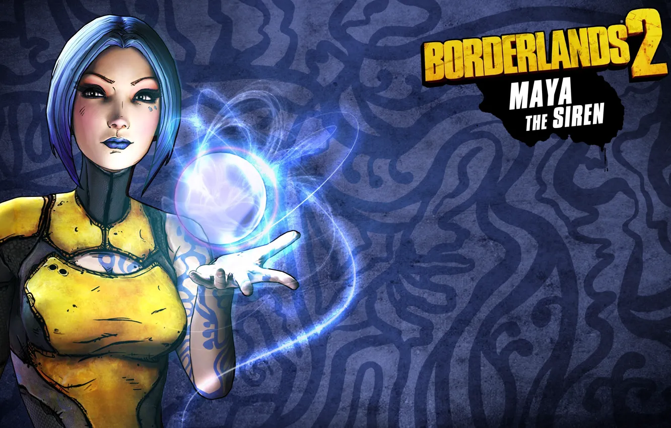 Photo wallpaper Maya, RPG, 2K Games, Borderlands 2, Siren, Gearbox Software, Unreal Engine 3, FPS