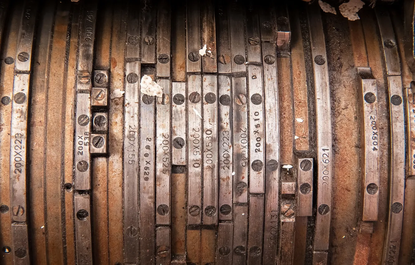 Photo wallpaper Lost, abandoned, Knitting Factory