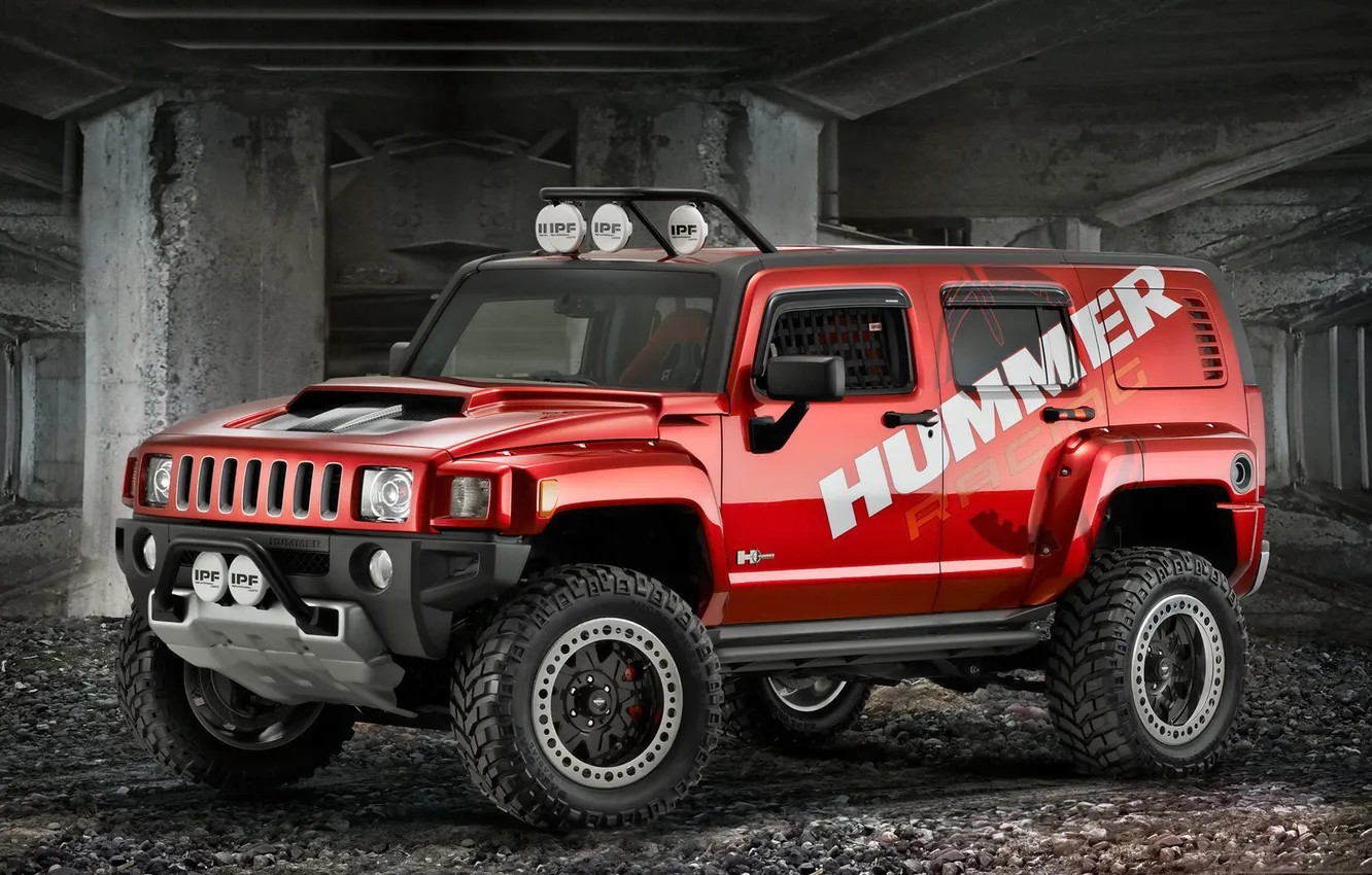 Photo wallpaper red, stones, tuning, The KALONS