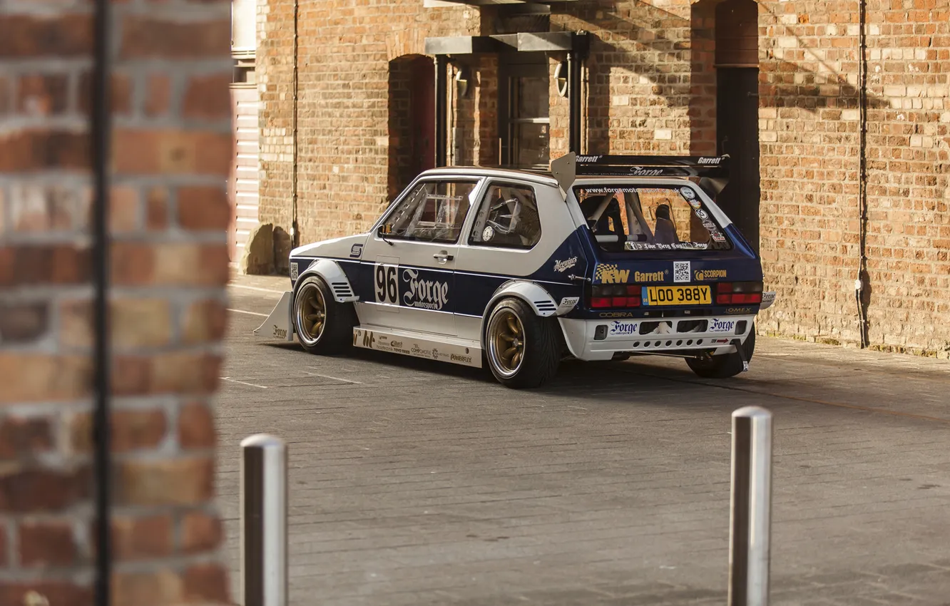 Photo wallpaper Volkswagen, Golf, golf, Volkswagen